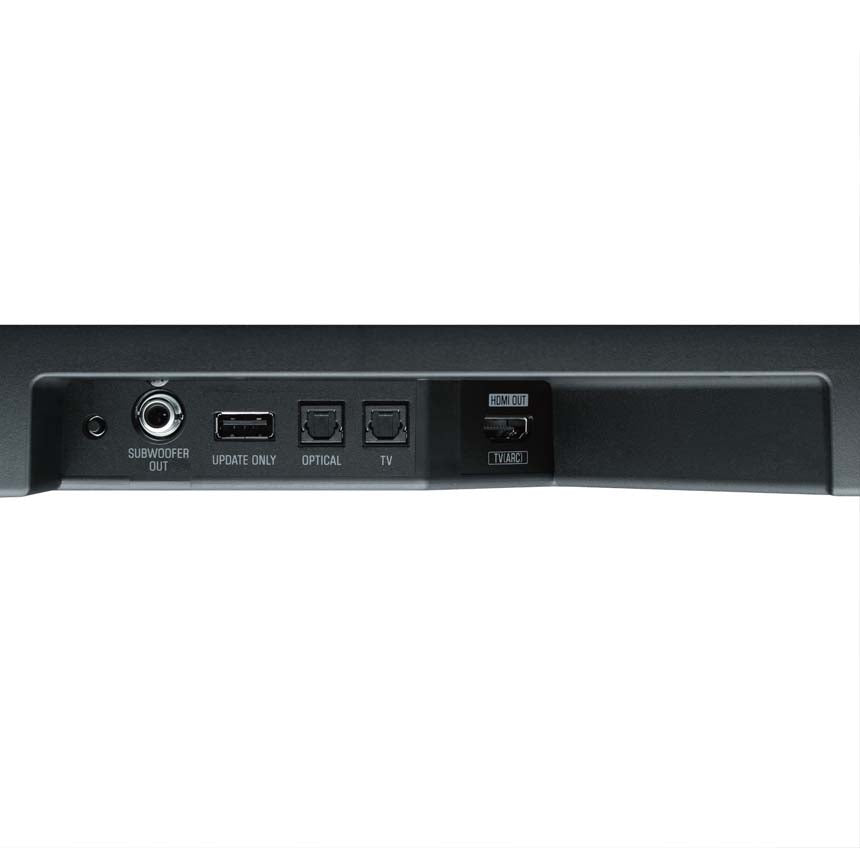 Yamaha SR-B20A, 120W Stereo Soundbar with Built-in Subwoofer.