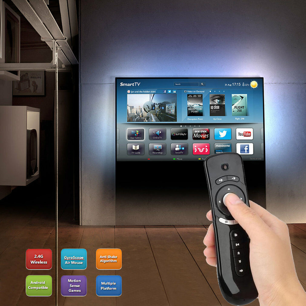 Acegear Airmouse 2.4Ghz Wireless CCTV Remote