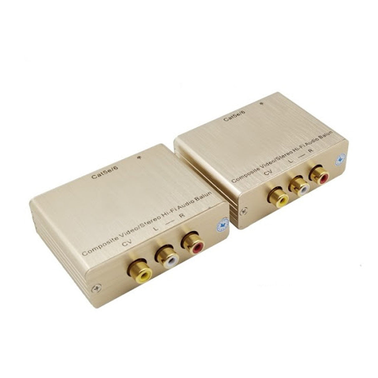 Acegear BA3RCA 3RCA Composite Video and Stereo Audio Box Extender (Each)