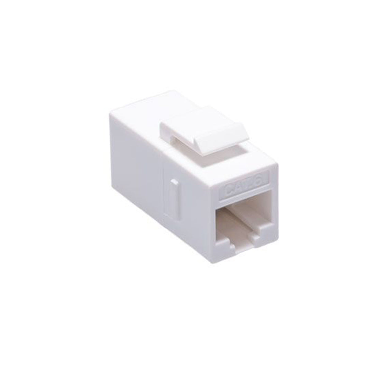 Acegear Cat6 RJ45 Inline Keystone Coupler - White