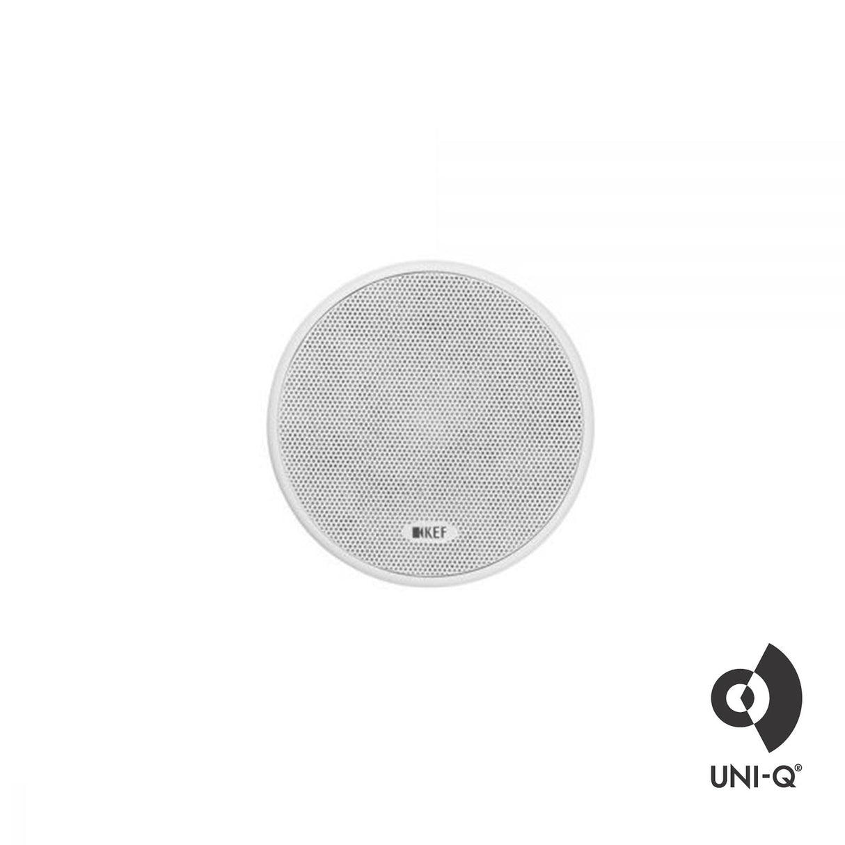 KEF CI100.2QR, 4" In-Ceiling Speaker, Purpose-built for flush mounting into walls and ceilings, UNI-Q (Each)