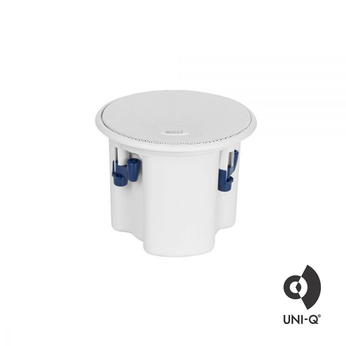 KEF CI100.2QR, 4" In-Ceiling Speaker, Purpose-built for flush mounting into walls and ceilings, UNI-Q (Each)