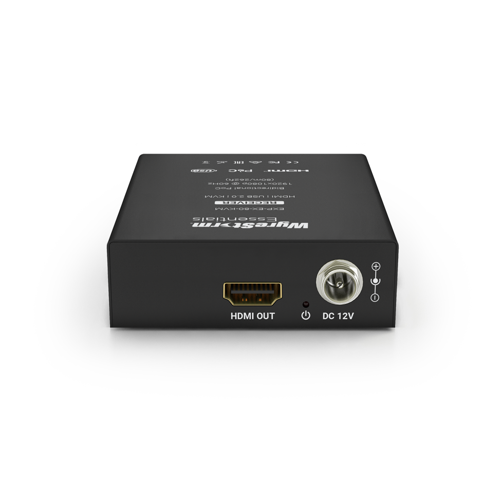 WyreStorm EXP-EX-80-KVM, 1080p HD UTP KVM Extender with USB 2.0 & PoC (1080p: 80m/262ft)