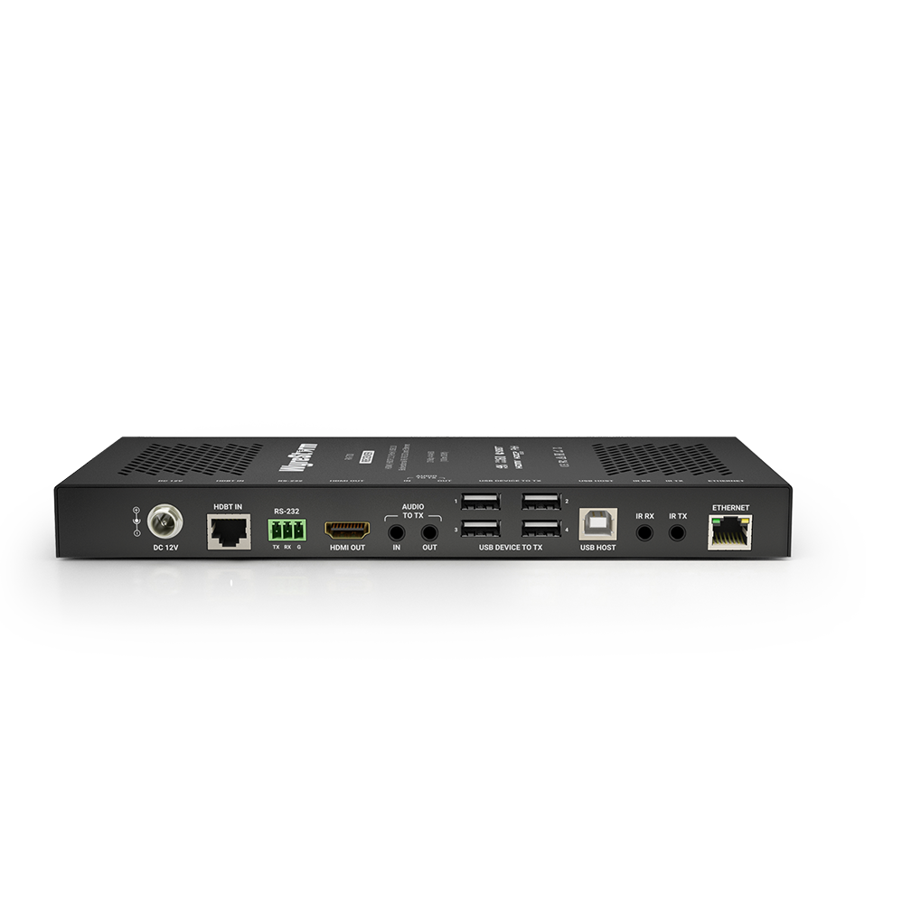 Wyrestorm RX-700, 4K HDR 4:4:4 60Hz HDBaseT2.0 Receiver with USB Device Inputs, Ethernet & PoH (4K: 100m/328ft)