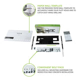 Kanto FMC4, Full Motion TV Wall Mount with Adjustable Pivot Point for 30" - 60" TVs