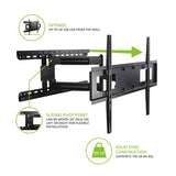 Kanto FMC4, Full Motion TV Wall Mount with Adjustable Pivot Point for 30" - 60" TVs