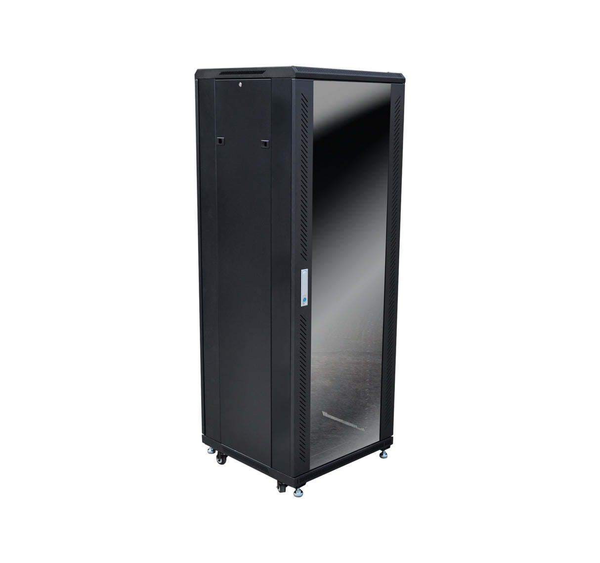 Vertical Cable (047-NCA-4266) 42 RMU Rack Space Network Cabinet – Heavy-duty 19″ cabinet with 42U capacity (WITH 8 SHELF)