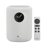 WiiM Sound Smart Speaker with 1.8″ Touch Display, 100W Peak, Wi‑Fi 6E/Bluetooth 5.3, Multi‑Room & Stereo Pairing, Remote Included - (Black / White)