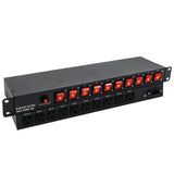 Acegear CT-PDU10-ON, Rackmount Power Distributor Center 10 socket with 10 separate Switch, - New Arrival