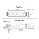 Benner-Nawman Interior Wiring Enclosure 10", UL Rated