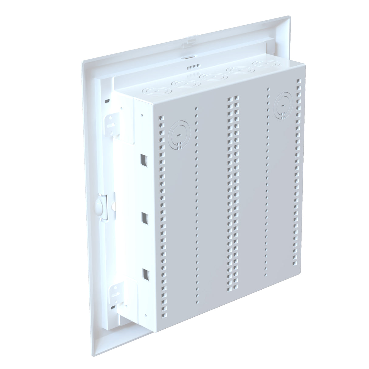 Benner-Nauman WIFI Wiring Cabinet 16" with Hinged Door and Lock, UL Rated