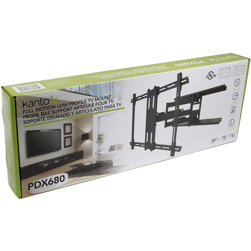 Kanto PDX680, Full Motion TV Wall Mount for 40" - 90" TVs