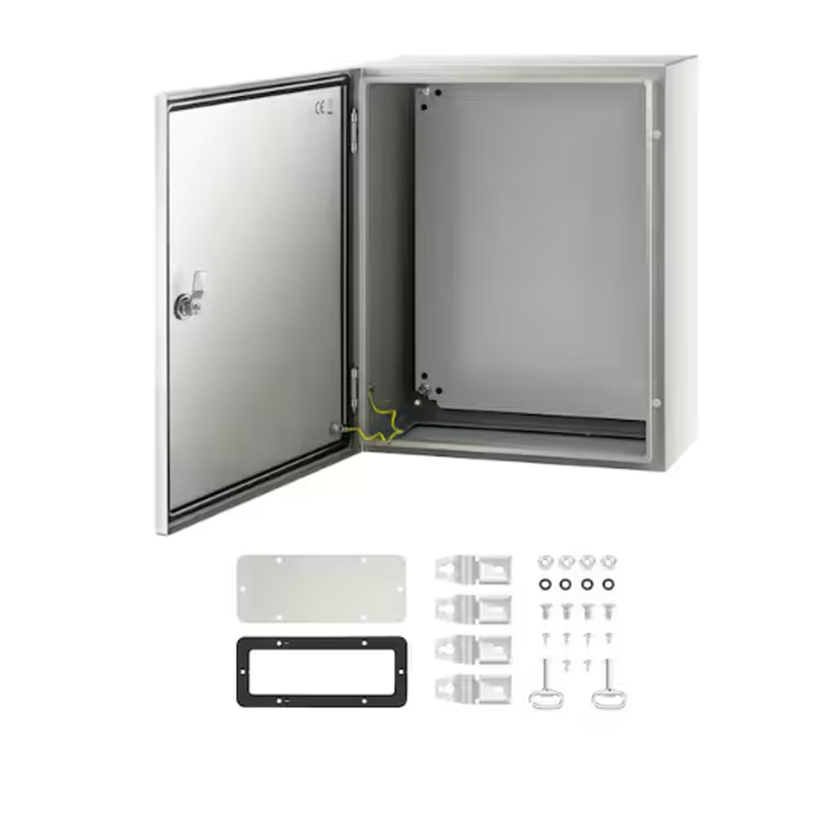 Acegear CT-DB20-NWF, Outdoor NeMA Metal Wall Mnt enclosure with outlet and Fan, Dust filter 20X16X8 in, - New Arrival