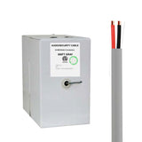 Vertical Cable (22/2 Alarm-Security Cable) 22AWG, 2 Conductor, Solid Bare Copper, Pull Box, 1000ft, White