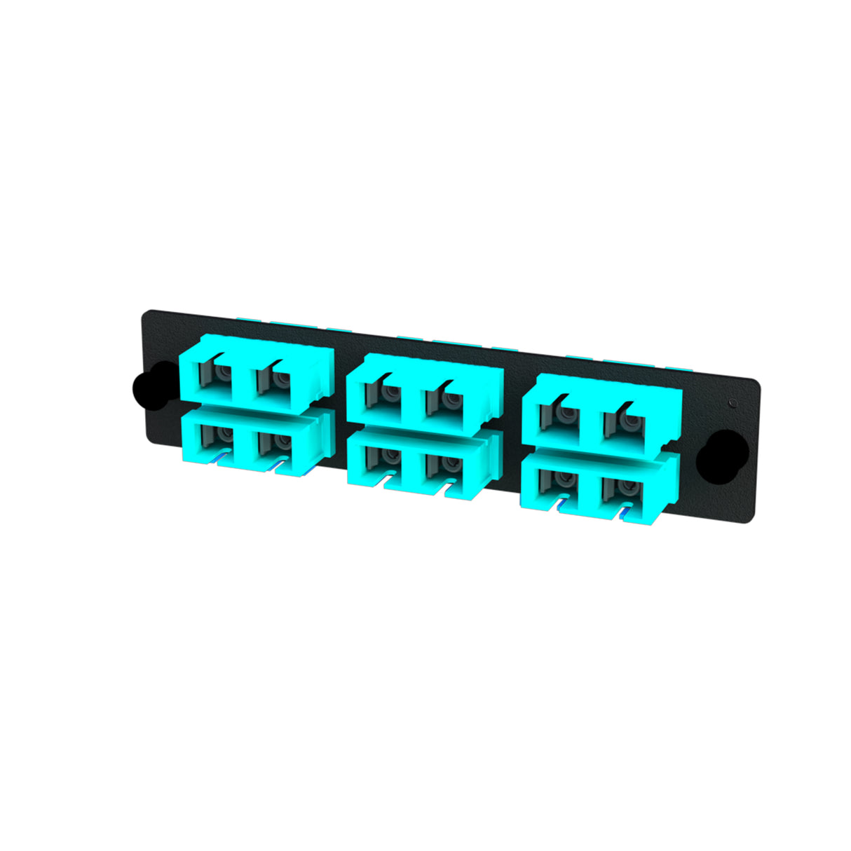 Vertical Cable LGX Adapter Plates,12F/6P SC OM3