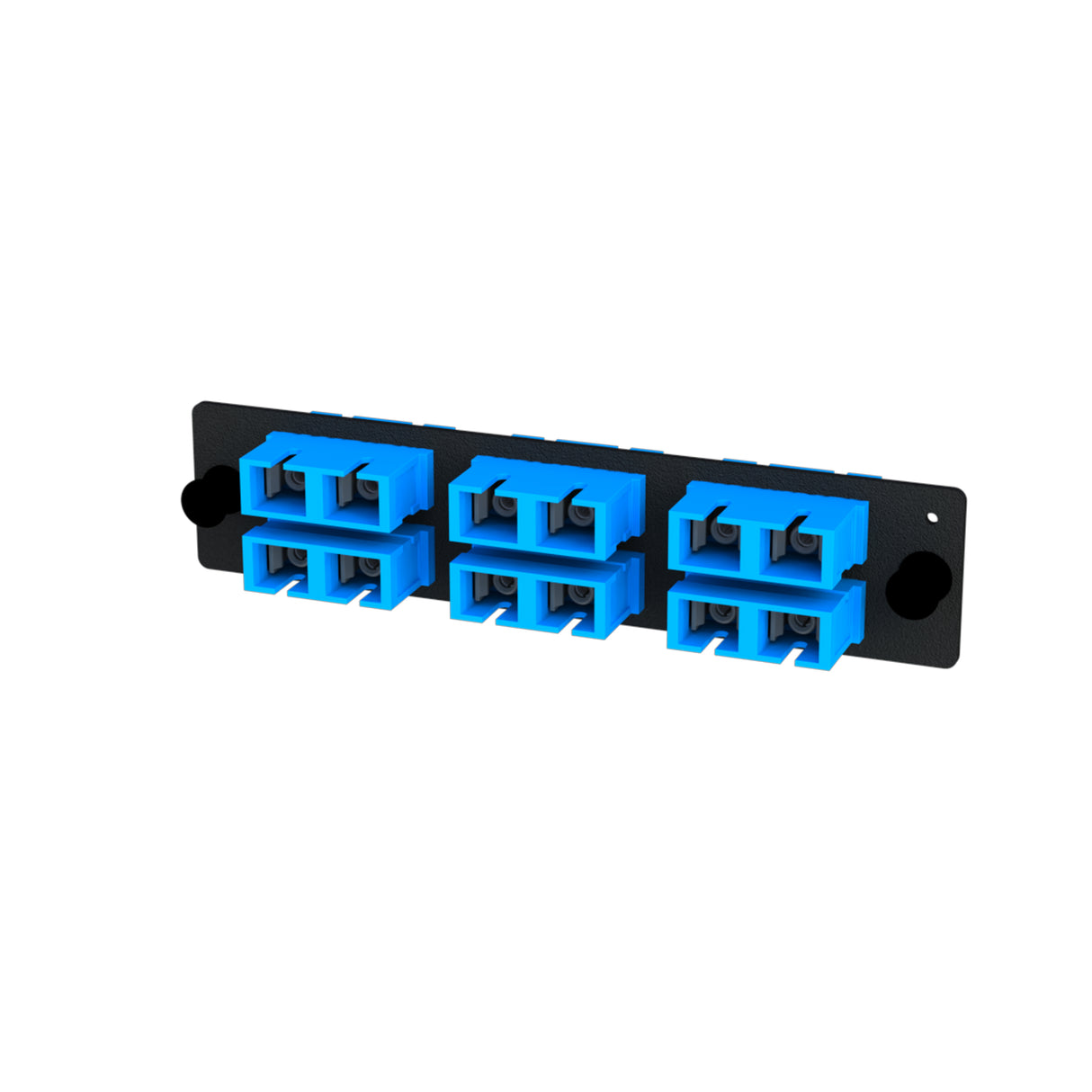Vertical Cable LGX Adapter Plates, 12F/6P SC SM