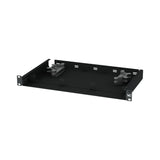 Vertical Cable Optical Fiber Rack-Mount Enclosure, Budget-Series, LGX, Three-Position, 1 RMU.