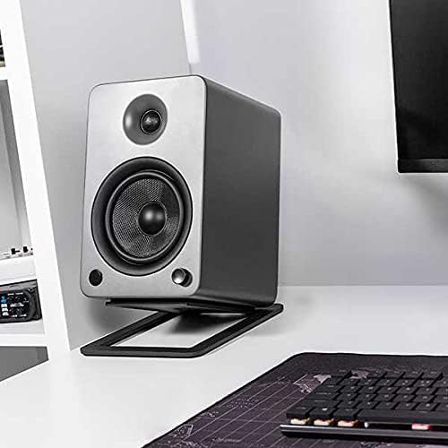 Kanto S6, Angled Desktop Speaker Stands for Large Speakers, Pair