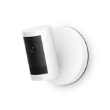 Ring Outdoor Cam Plus Featuring Retinal 2K, Wired, Indoor / Outdoor, (Black / White)