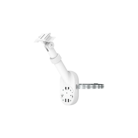 Ring Pole and Wall Mount for Cameras and Solar Panels (Black / White)