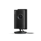 Ring Indoor Cam Plus 2k, 4x Enhanced Zoom, Low-Light Sight, (White / Black)