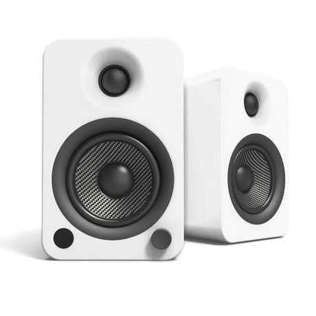 Kanto YU4, 140W Powered Bookshelf Speakers with Bluetooth and Phono Preamp, Pair