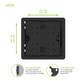 Kanto R400, Pro Series Recessed In-wall Full Motion Articulating TV Mount for 35" - 65" TVs