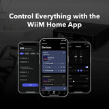 WIIM Amp Ultra Music Streamer & Amplifier, 3.5 Touchscreen, Space Gray