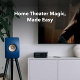 WIIM Amp Ultra Music Streamer & Amplifier, 3.5 Touchscreen, Space Gray