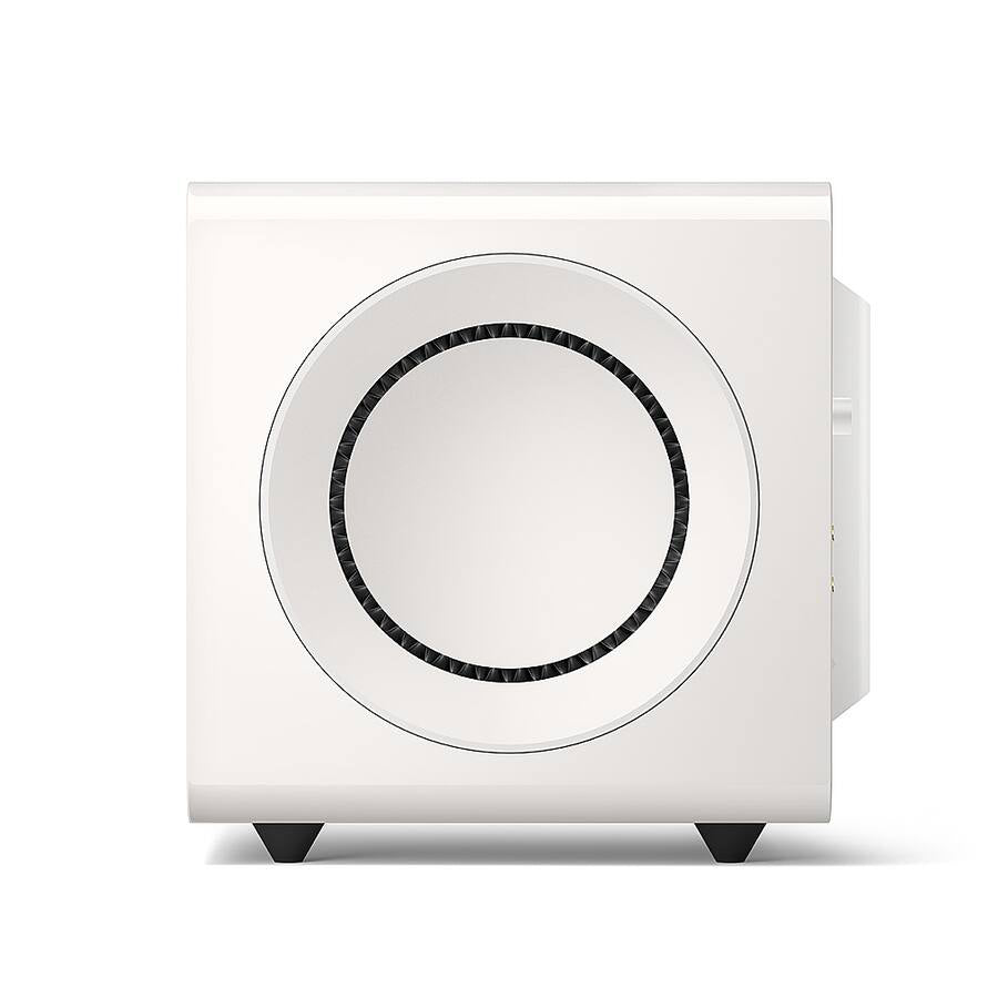 KEF KC92 Dual 9"  Subwoofer 1000W (2 x 500) Force Canceling with iBX - Black / White