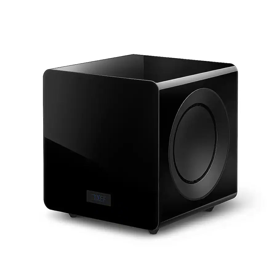 KEF KC92 Dual 9"  Subwoofer 1000W (2 x 500) Force Canceling with iBX - Black / White