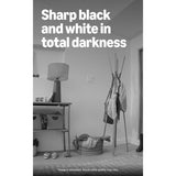 Ring Indoor Cam Plus 2k, 4x Enhanced Zoom, Low-Light Sight, (White / Black)