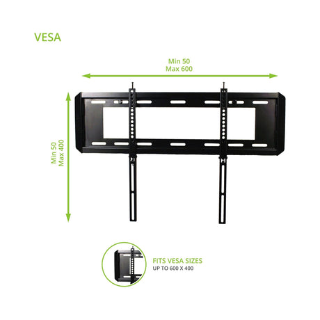 Kanto F3760, Fixed TV Wall Mount for 37" - 70" TVs