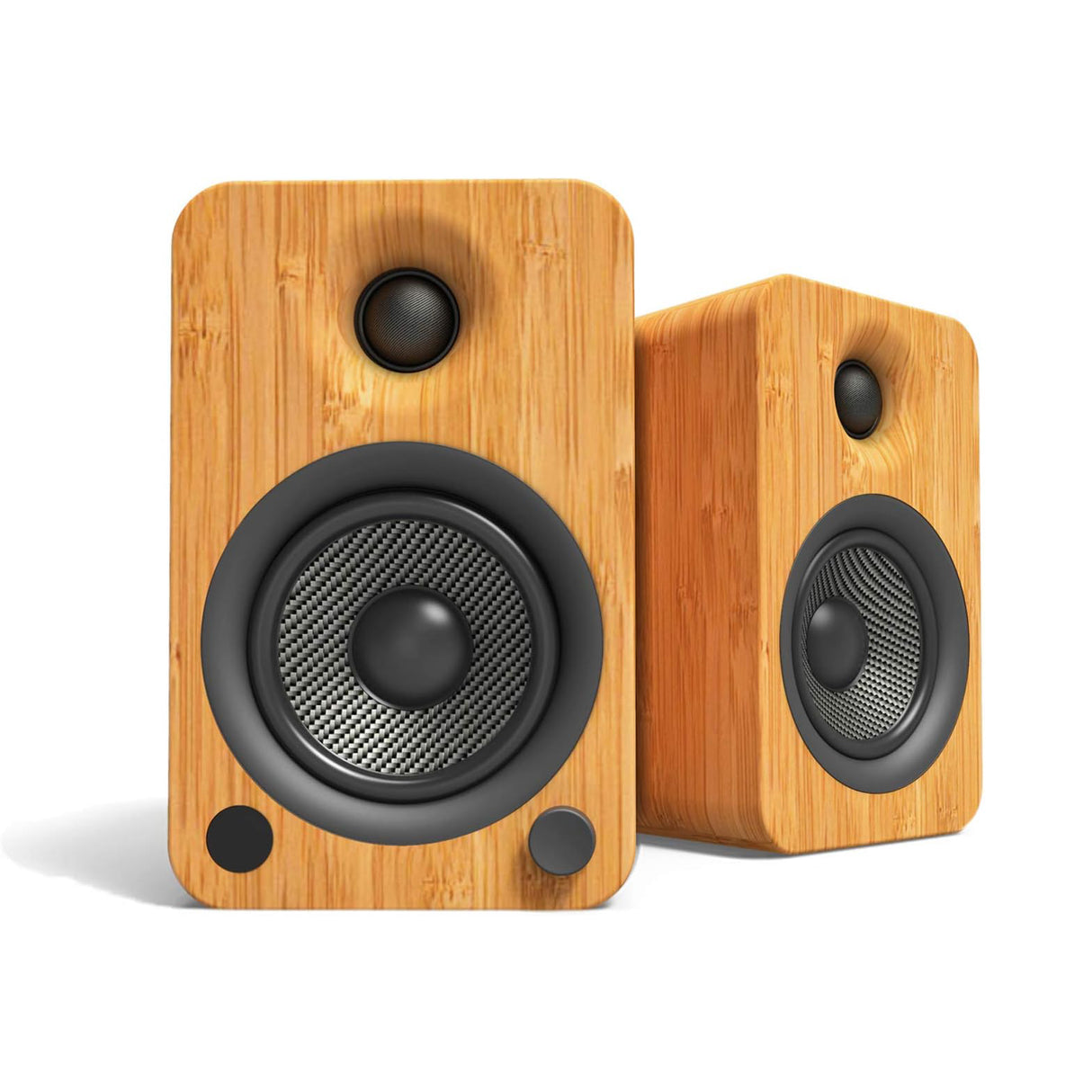 Kanto YU4, 140W Powered Bookshelf Speakers with Bluetooth and Phono Preamp, Pair