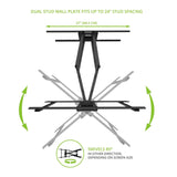 Kanto PDX680, Full Motion TV Wall Mount for 40" - 90" TVs