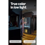 Ring Indoor Cam Plus 2k, 4x Enhanced Zoom, Low-Light Sight, (White / Black)