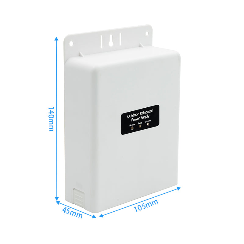 Acegear PS-DC8A8P, Compact Power Box Rain Proof, 8CH, 8AMP, - New Arrival