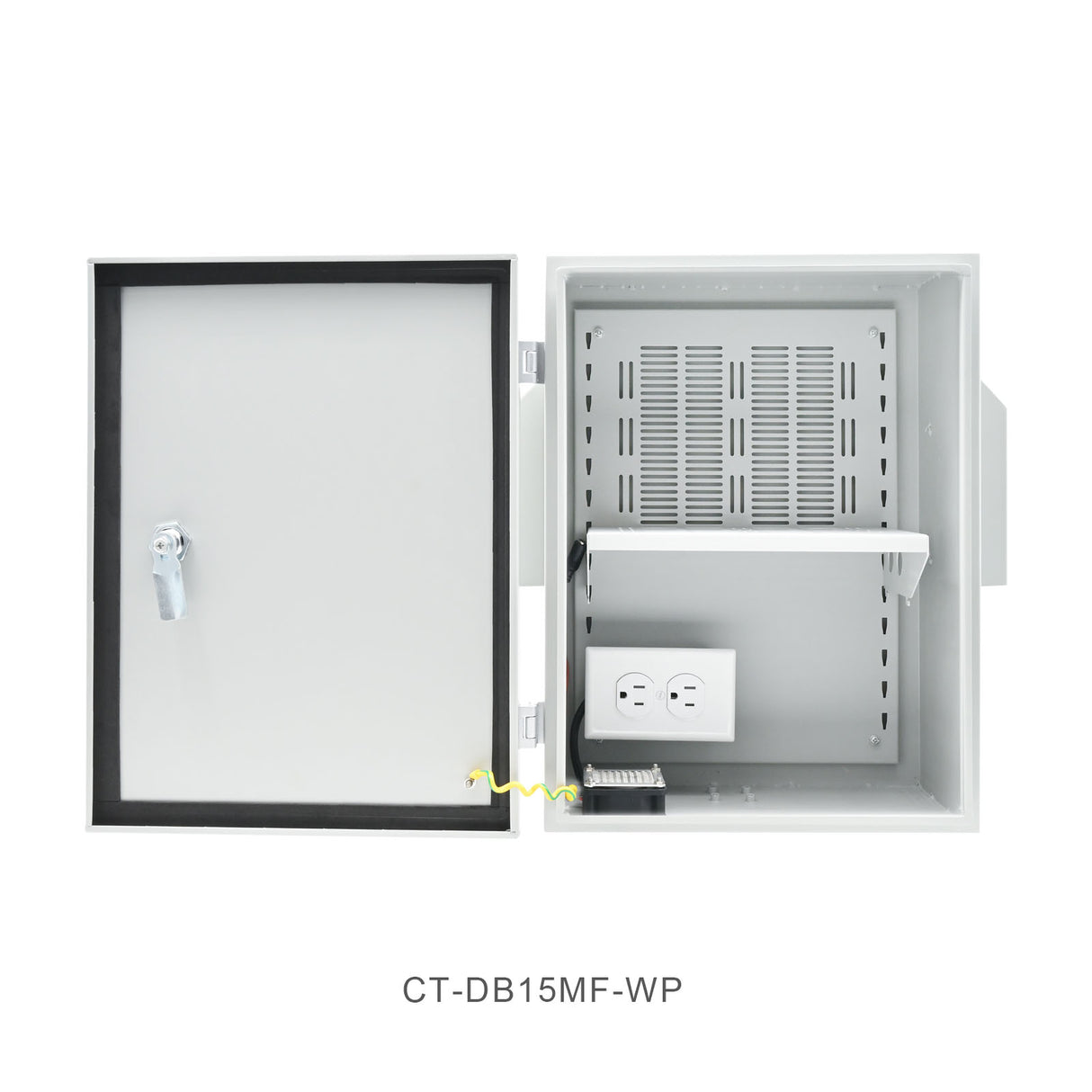 Acegear CT-DB20-WP, Outdoor NeMA Metal Wall Mnt enclosure, Empty Box,  20X16X8 in, - New Arrival