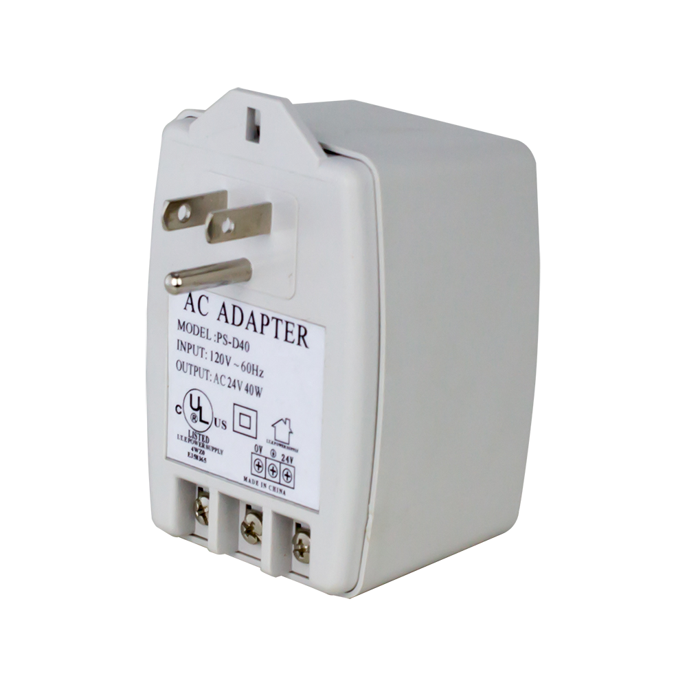 Acegear PS-AC2440U, Transformer Plug in with PTC Fuse Compatible with Ring Nest Doorbell