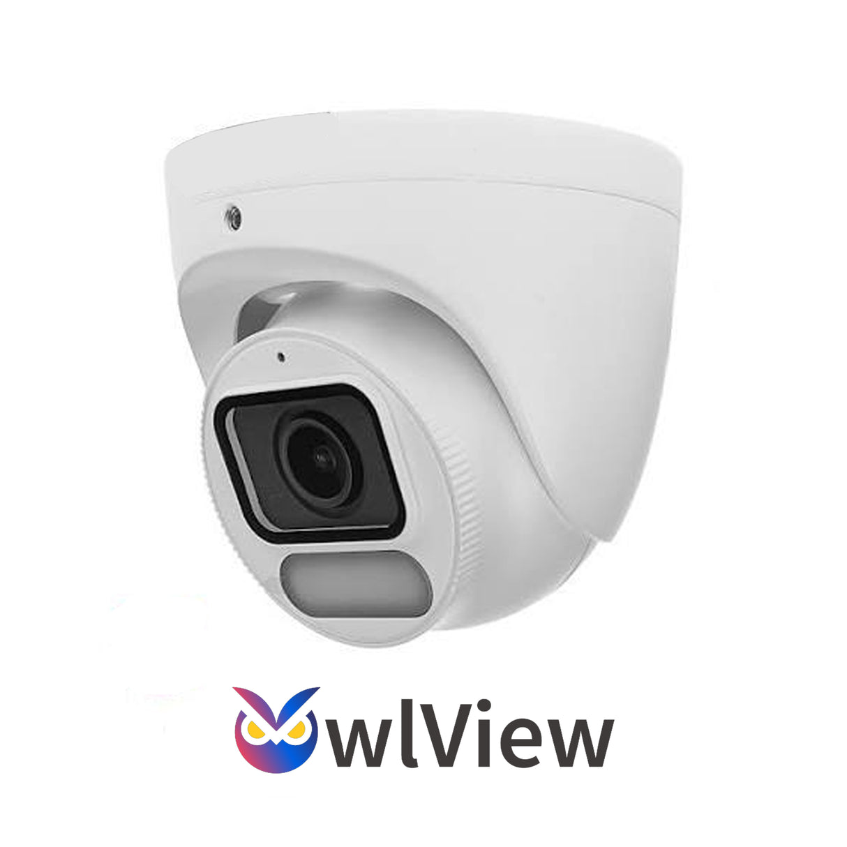 Acegear O1T-8F28, (8MP) Turret, IPC 2.8mm Fixed Lens, Owlview, Microphone, WDR, UL Listed