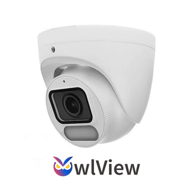 Acegear O1T-8F28, (8MP) Turret, IPC 2.8mm Fixed Lens, Owlview, Microphone, WDR, UL Listed