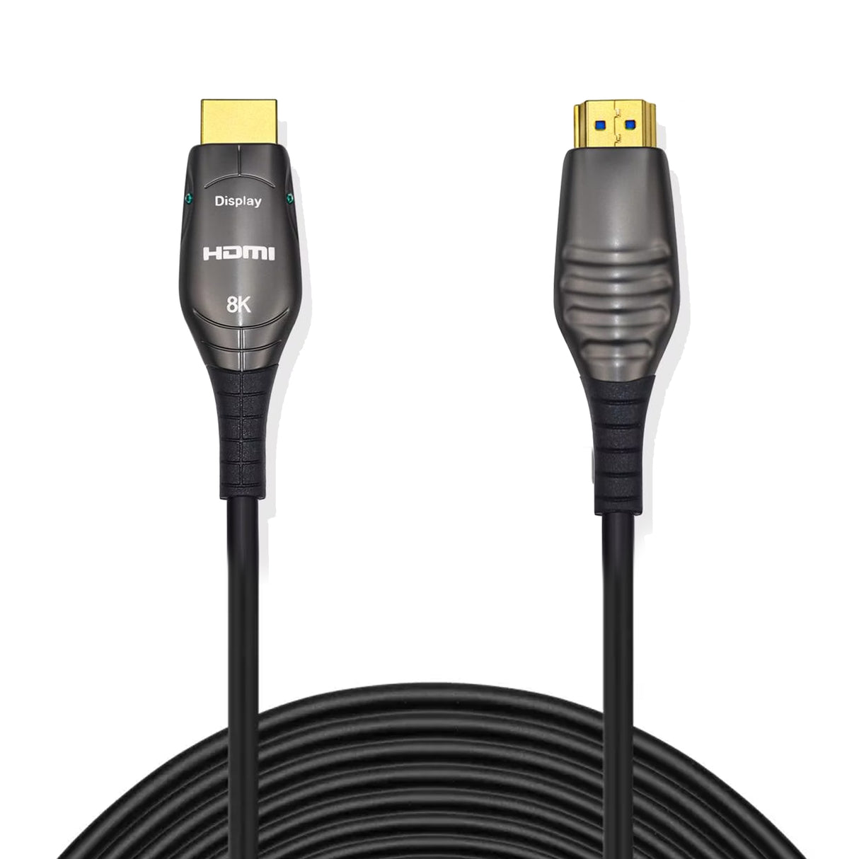 Acegear HDMI over Fiber Optic 2.1 Version. 8K @60Hz 4:4:4, e-Arc , HDCP2.2, Full Metal Housing, (Length: 5 m To 30 m)