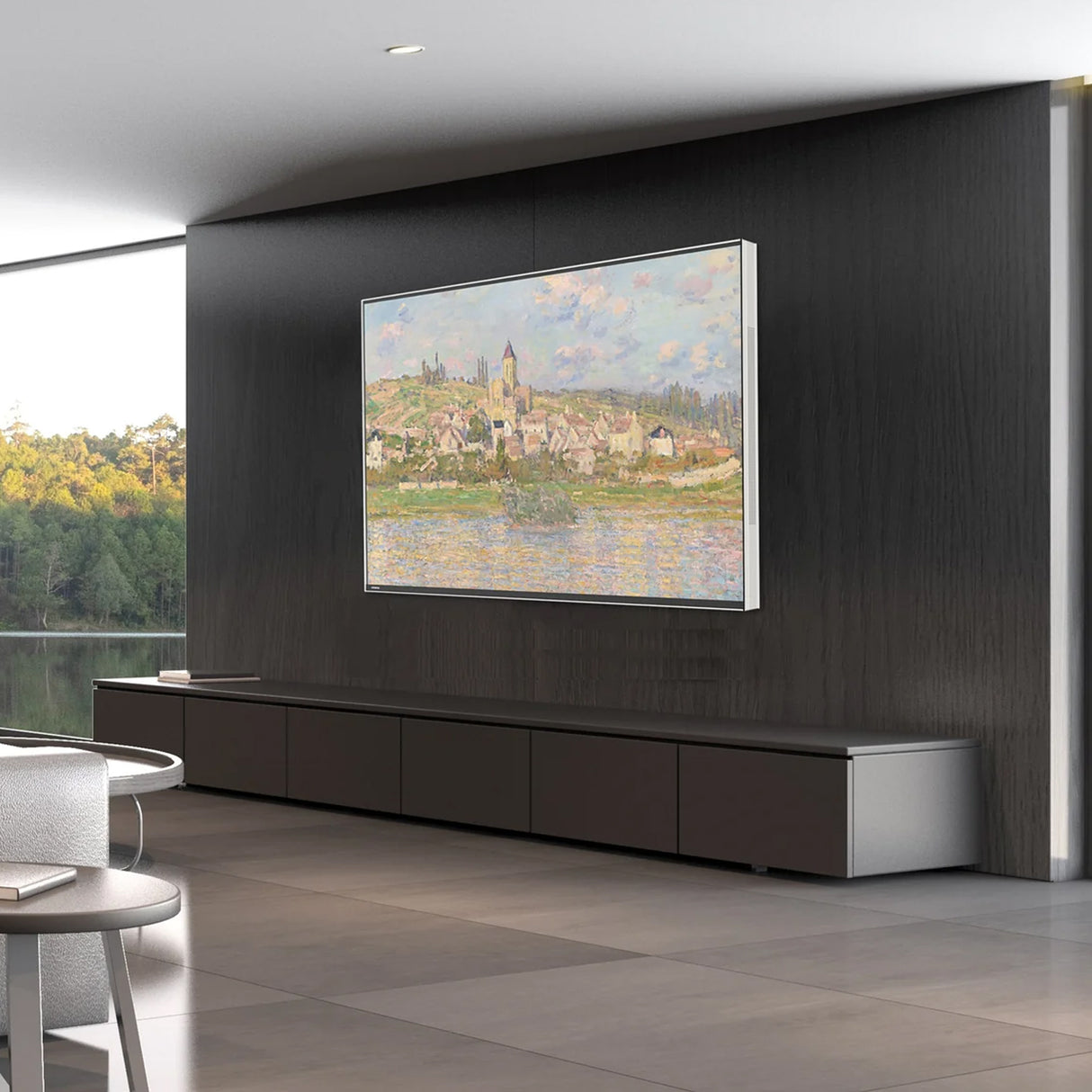 Skyworth Canvas-C1,  Art TV QLED + 4K UHD Smart TV with Google TV