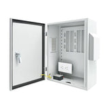 Acegear CT-DB15-NWF, Outdoor NeMA Metal Wall Mnt enclosure, with outlet and Fan, Dust filter, 15X12X8 in, - New Arrival