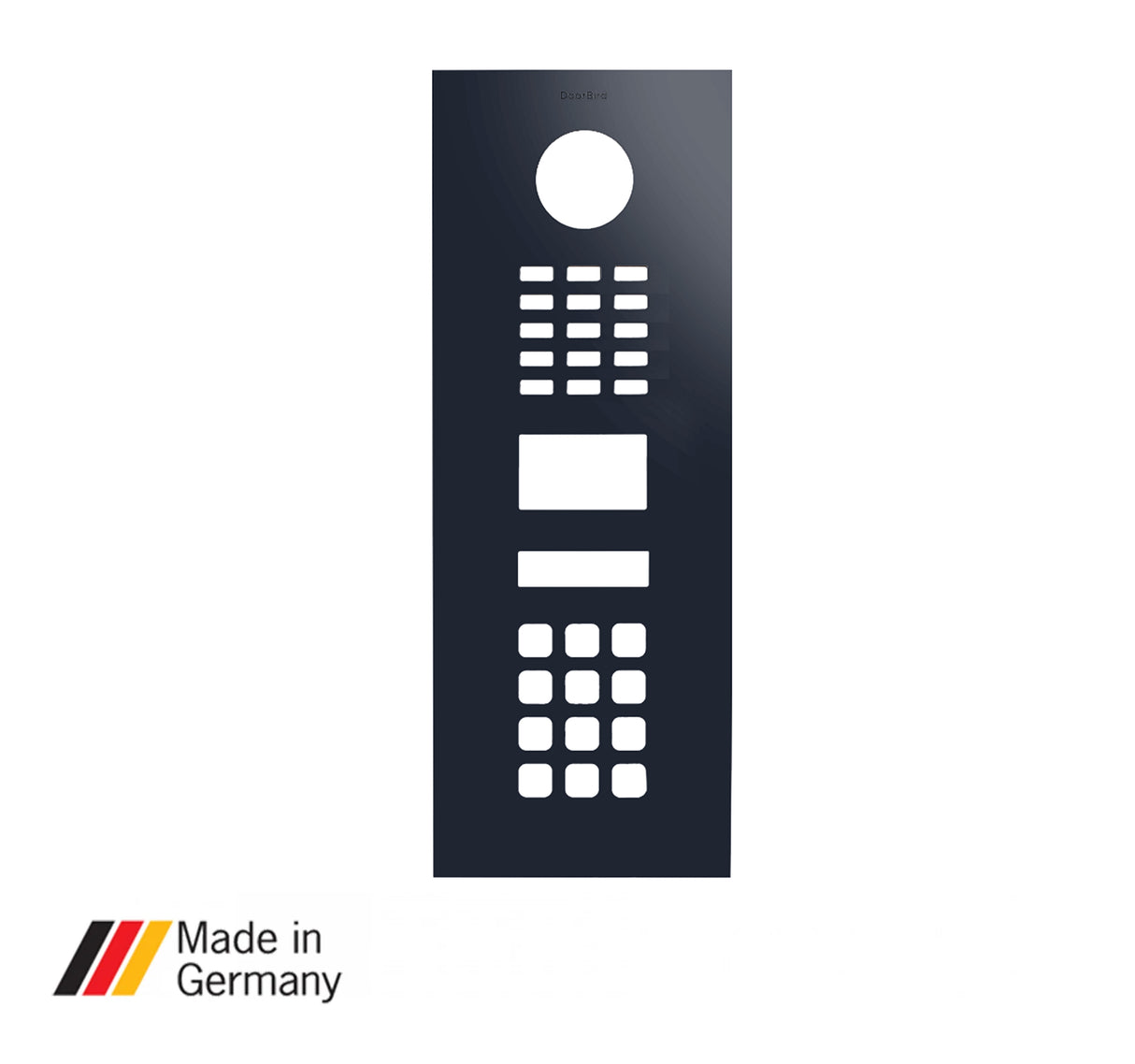 Doorbird DBD2101KV-GB, Front Panel only, Graphite Black