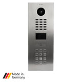 DoorBird D2101KV, Surface & Flush Mount possible, IP Video Door Station  Stainless Steel, 1 Unit, 1 Call Button, (Housing sold separately)