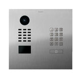 DoorBird D2101KH, Surface & Flush Mount Possible, IPVideo Door Station,1 Unit, 1 Call Button, Housing sold separately