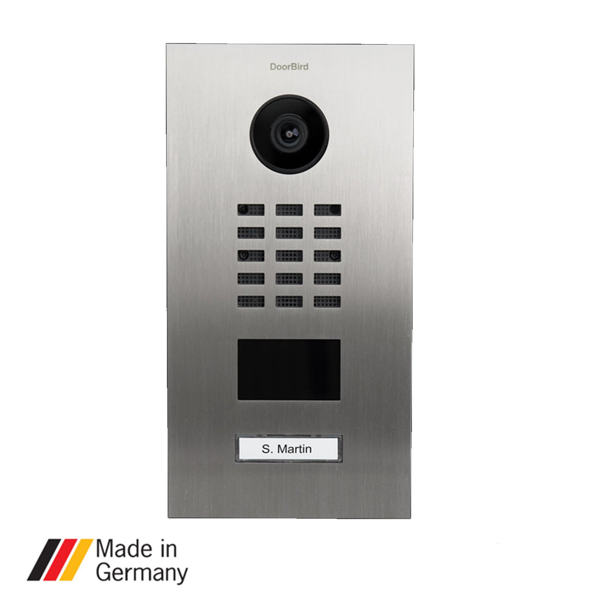 DoorBird D2101V, Surface Mount, IP Video Door Station, 1 Unit, 1 Call Button