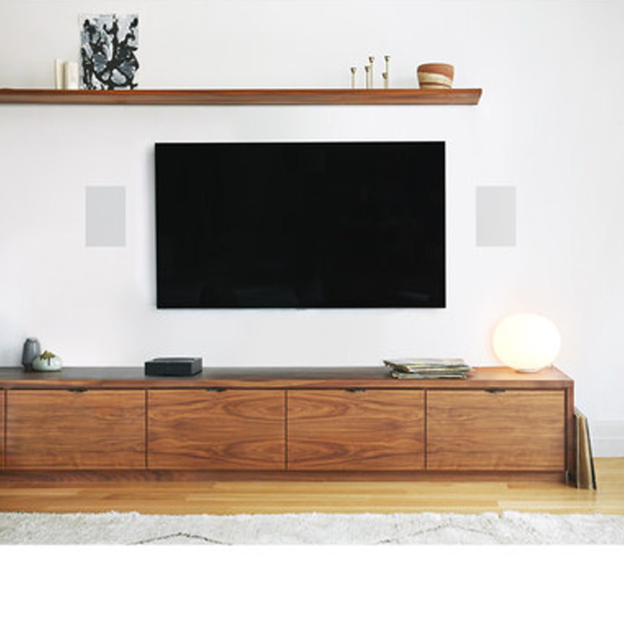 SONOS INWLLWW1, 6.5" In-Wall Speaker by Sonance (Pair) - White