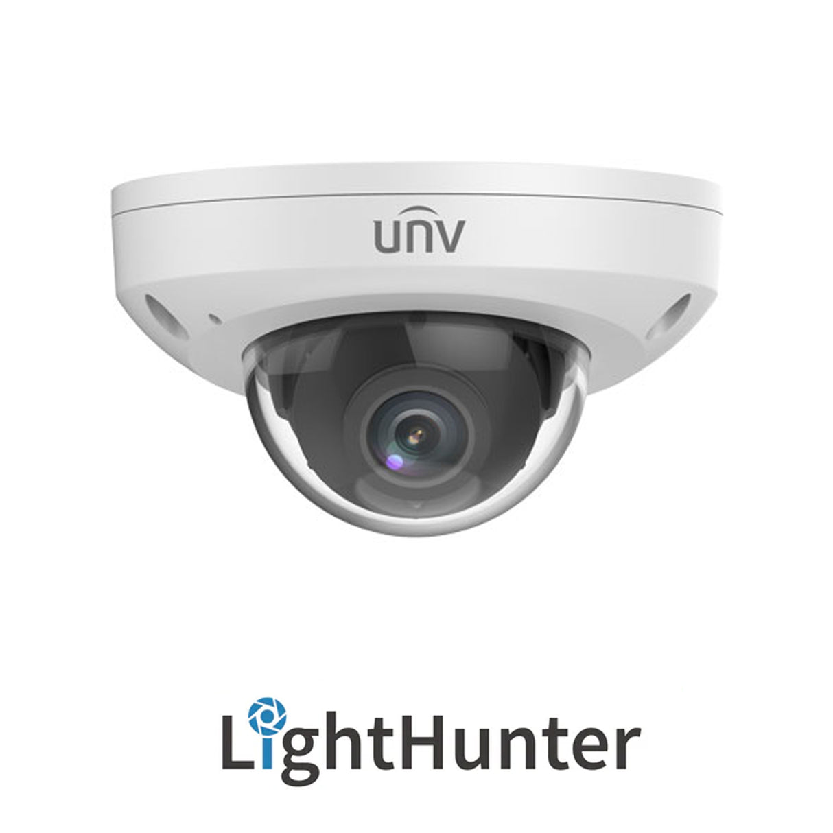 UNV IPC314SB-ADF28K-10, (4MP) Mini Dome, IPC 2.8mm Fixed Lens, LightHunter, Microphone, WDR, UL Listed
